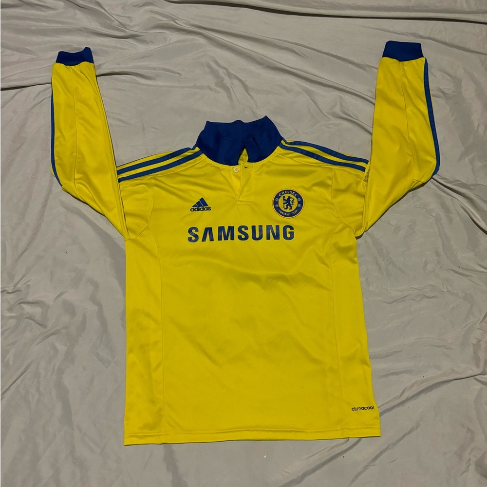 Soccer jersey Chelsea football club Eden Hazard Adidas size 28.   19×27.